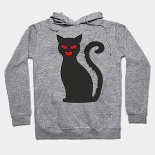 Disgusted Demon Cat Hoodie